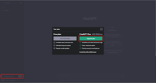 ChatGPT Plus 界面