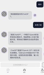 ChatGPT界面