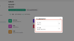 OpenAI套餐页面