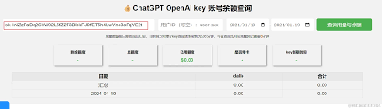 ChatGPT API Key