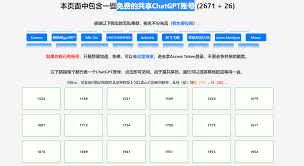 ChatGPT镜像网站列表