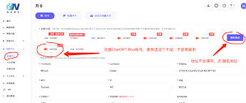 OpenAI支付设置页面