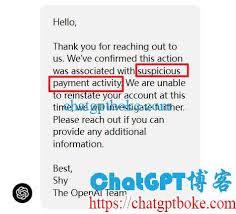 ChatGPT Plus 支持的支付方式示例