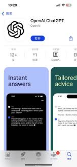 ChatGPT Plus App Store 搜索界面