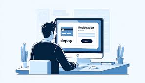 Depay注册页面截图