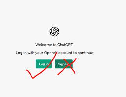 ChatGPT应用登录界面